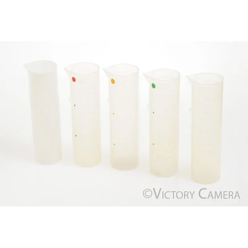 5x Jobo 260ml (9oz) Beakers for all Jobo Processors [EXC]