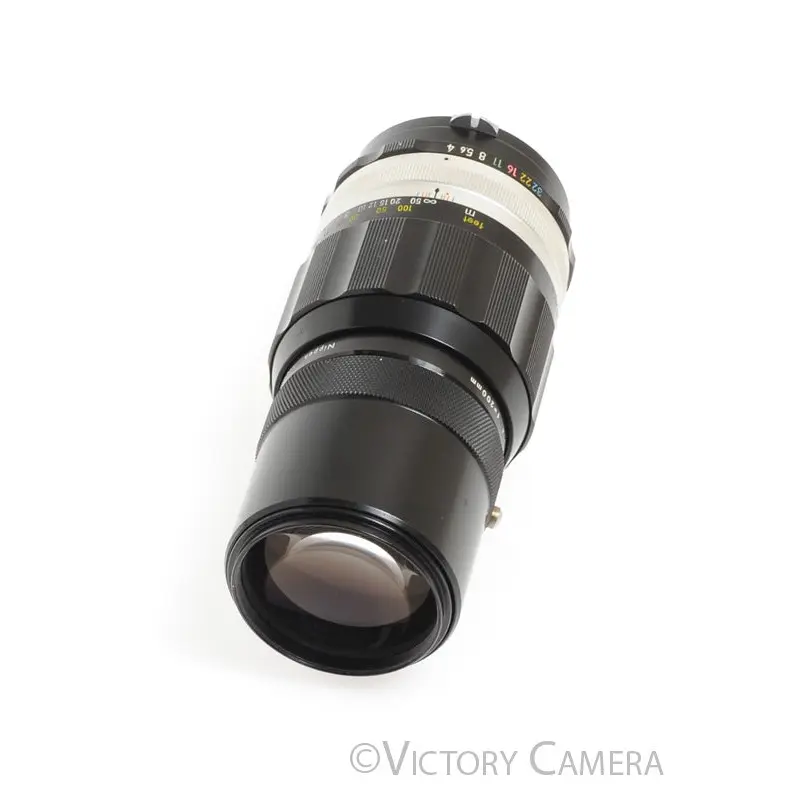 Nikon Nikkor-Q 200mm f4 Photomic Non-AI Telephoto Prime Lens  [EXC]