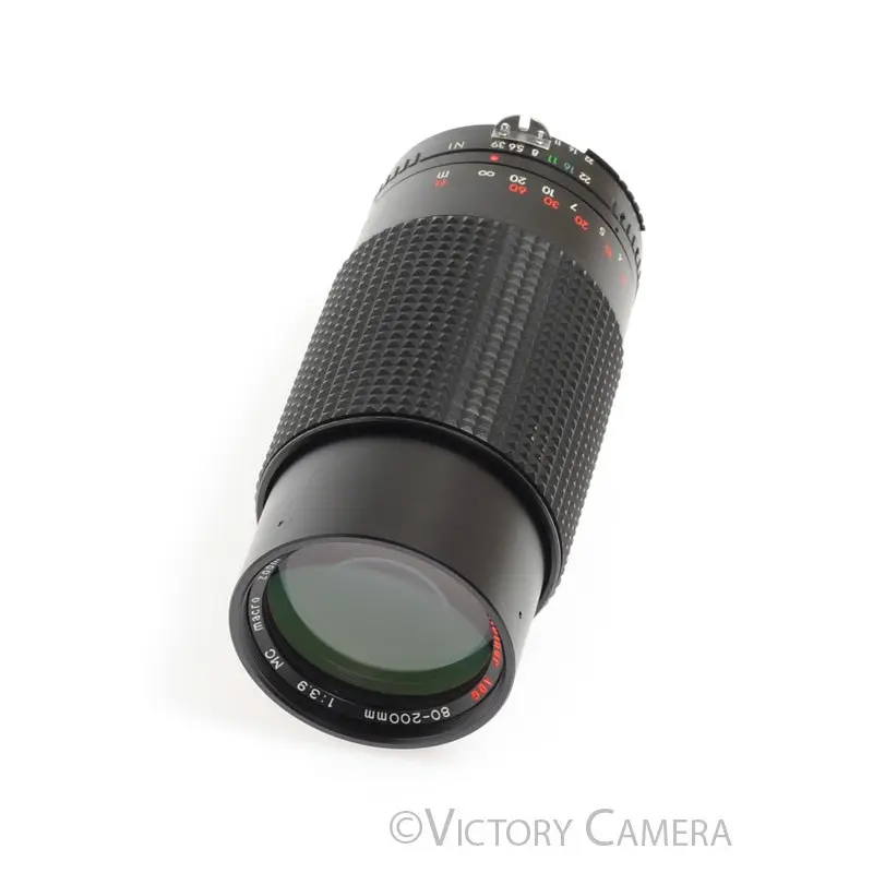 Albinar ADG 80-200mm f3.9 MC Telephoto Zoom Lens for Nikon AI-S [EXC]