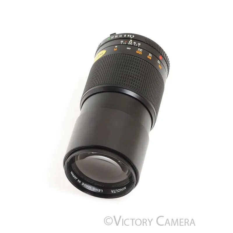 Minolta 200mm f4 MD Celtic Telephoto Prime Lens [EXC+]