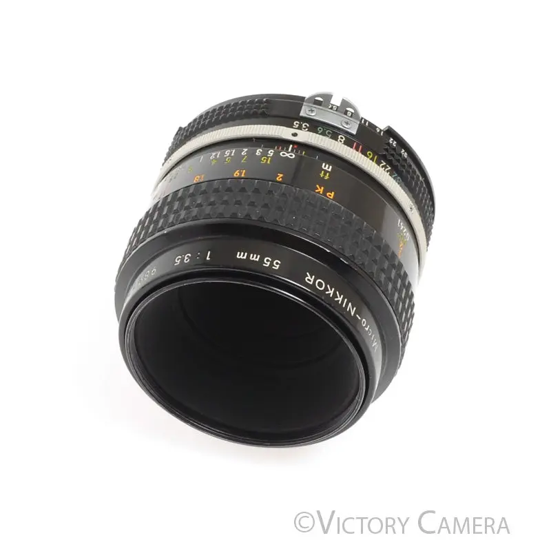 Nikon Micro-Nikkor 55mm F3.5 AI Manual Focus Macro Lens [EXC]