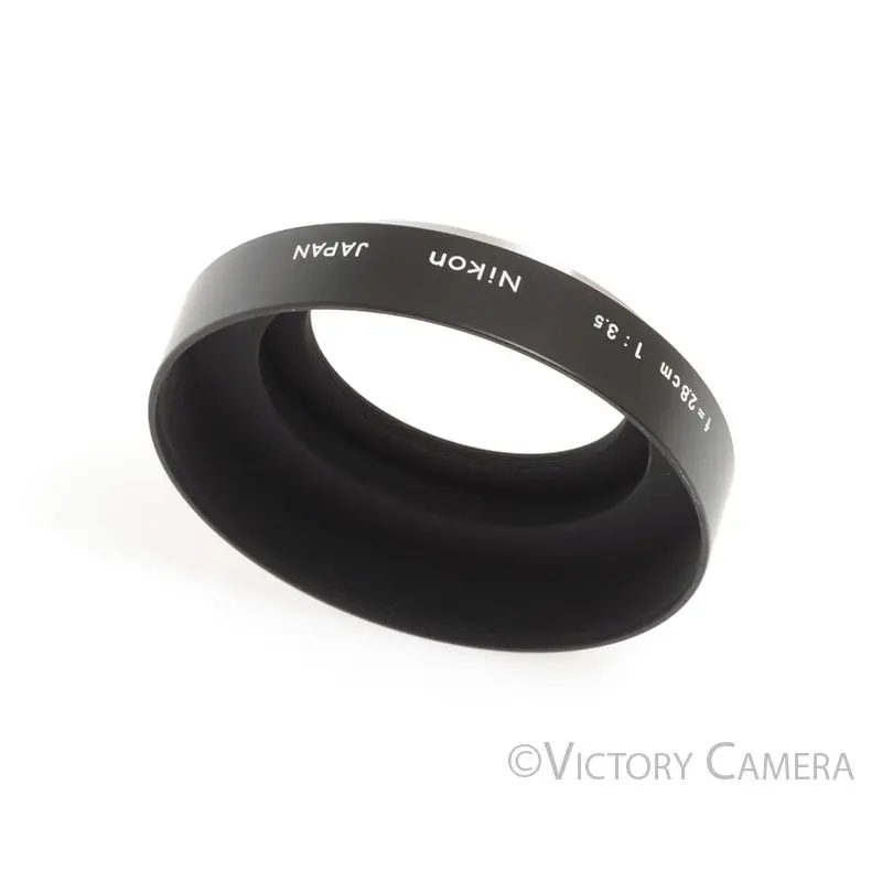 Nikon Nikkor 2.8cm f3.5 Rangefinder Lens Shade for SP S2 etc -NOS!- [MINT]