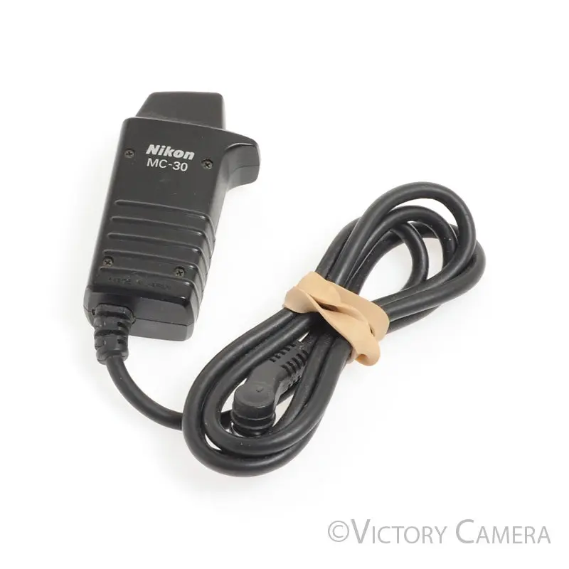 Nikon MC-30 Remote Cable Release for Z9, D200, D300, D700, D800, D3, D4, etc. [EXC]