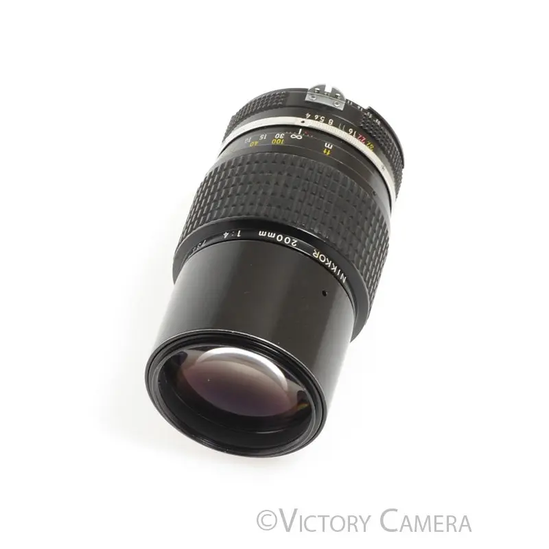 Nikon Nikkor 200mm f4 AI Telephoto Prime Lens [EXC]