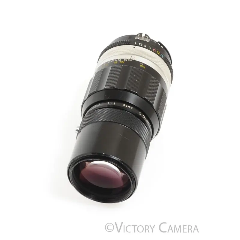 Nikon Nikkor-Q.C 200mm F4 Photomic AI'd Telephoto Lens -Cool Serial- [EXC+]