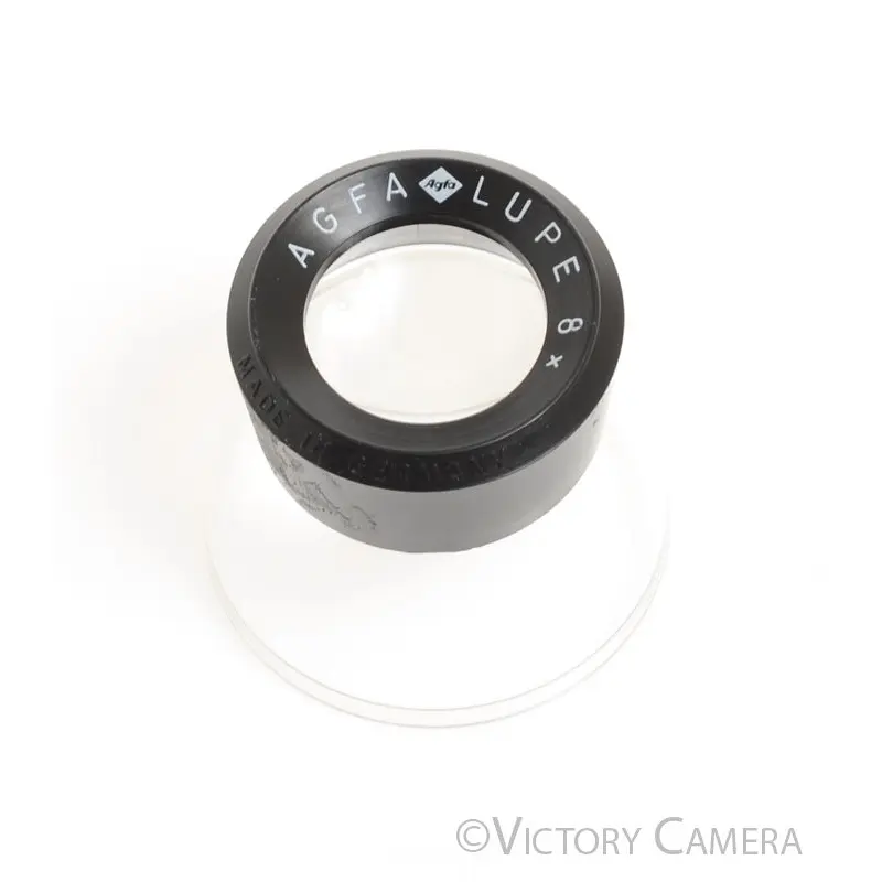 Agfa Lupe Loupe 8x Magnifier [EXC+]