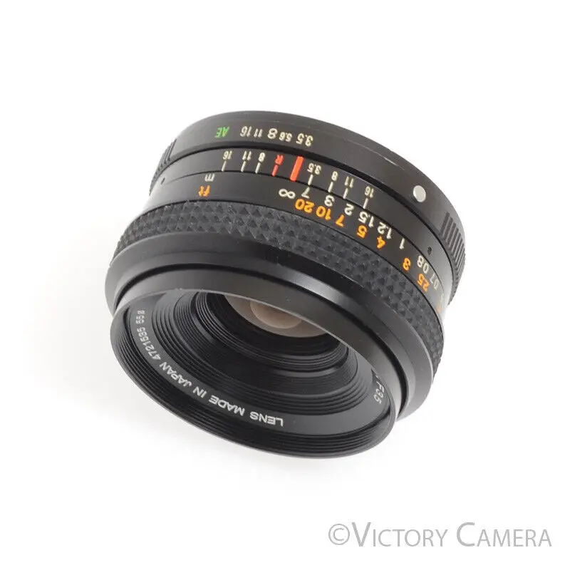 Konica Hexar AR 28mm f3.5 Manual Focus Wide Angle Prime Lens [EXC+]