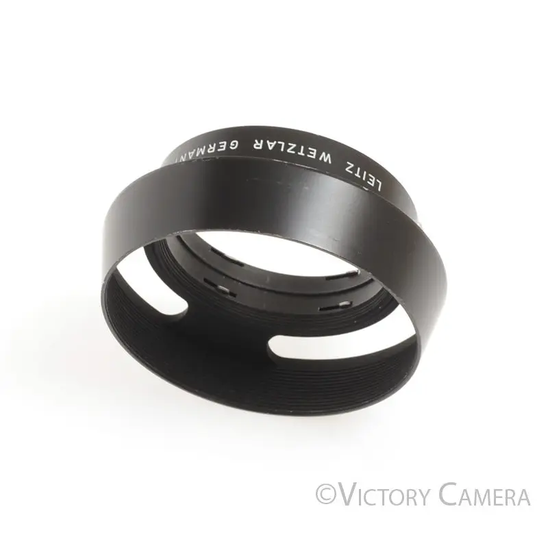 Leica 12586 Metal Windowed Lens Shade / Hood for Summilux 50mm f1.4 [EXC-]