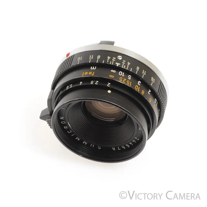 Leica Summicron 35mm f2 V3 Wide Angle Prime Lens for M Mount [EXC-]