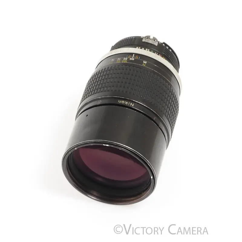 Nikon Nikkor 180mm F2.8 AI Telephoto Prime Lens -Light Marks- [Good]