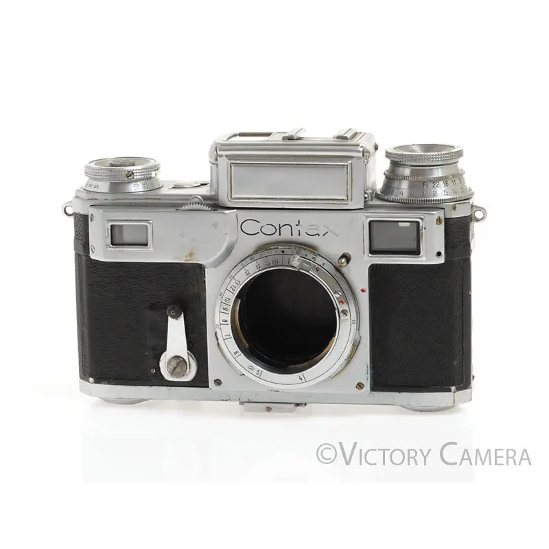 Contax III Rangefinder Camera (Rough, Jammed) [AS-IS]
