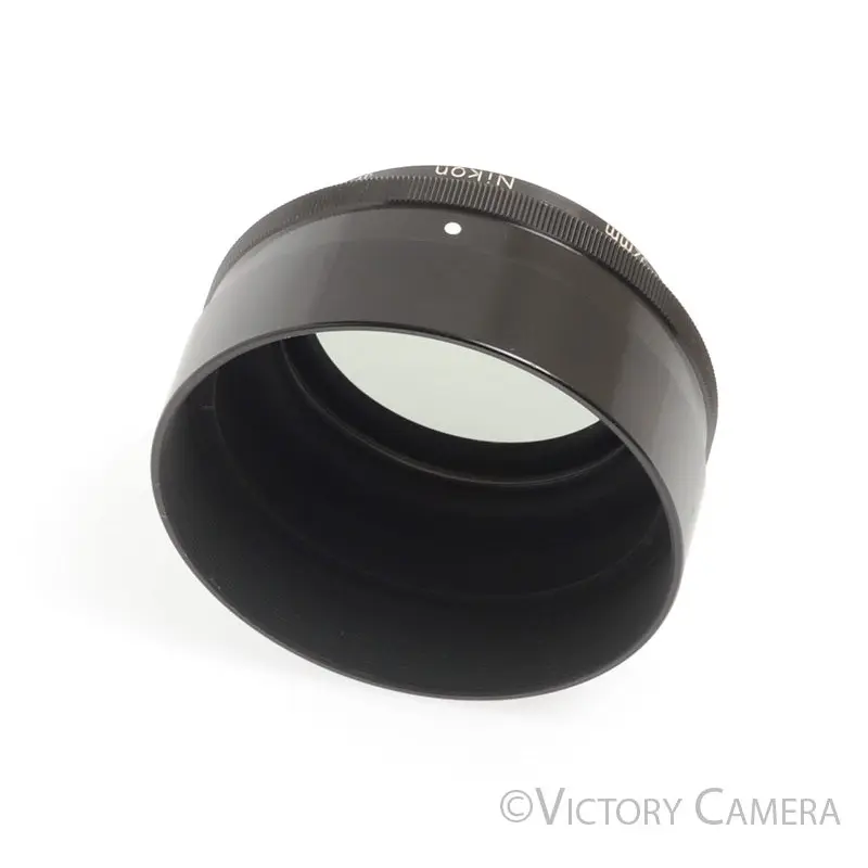 Nikon HN-12 Lens Shade w/ Nikon Polar 52mm Linear Polarizer [EXC]