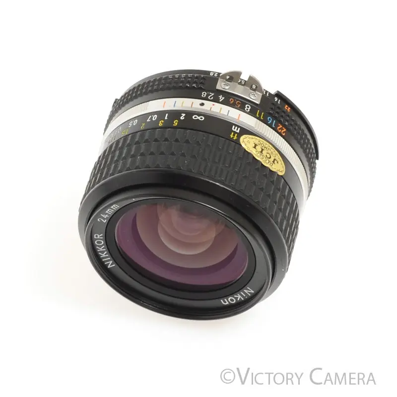 Nikon Nikkor 24mm f2.8 AI-S Wide Angle Lens [EXC]