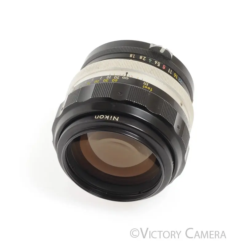 Nikon Nikkor-H 85mm f1.8 non-AI Portrait Prime Lens [EXC-]