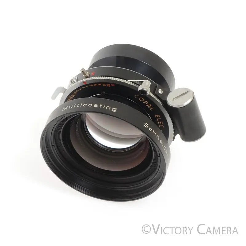 Schneider Symmar-S 210mm f5.6 4x5 View Camera Lens Copal  Elec #1 [EXC-]