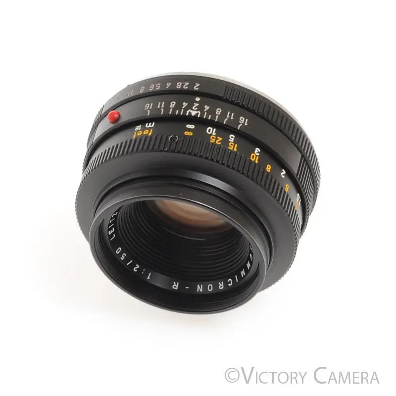 Leica Leitz Summicron-R 50mm f2 3 Cam Prime Lens for R Mount [Good]