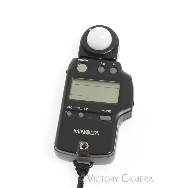 Minolta Auto Meter IV F Light Meter / Flash Meter w/ Case [EXC+]