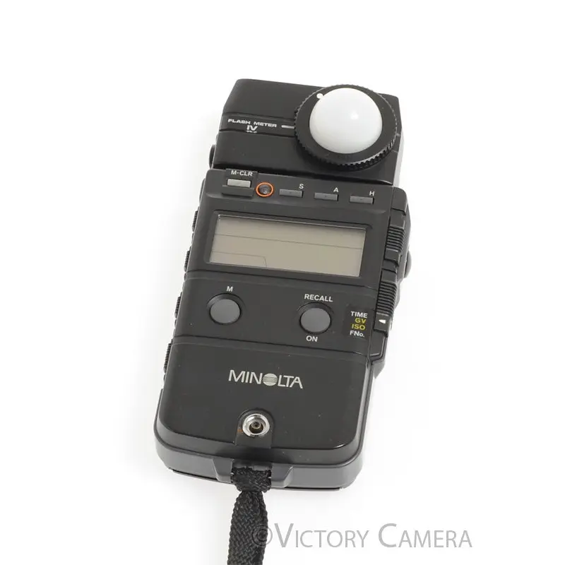 Minolta Auto Meter IV Light Meter / Flash Meter -Accurate- [EXC+]