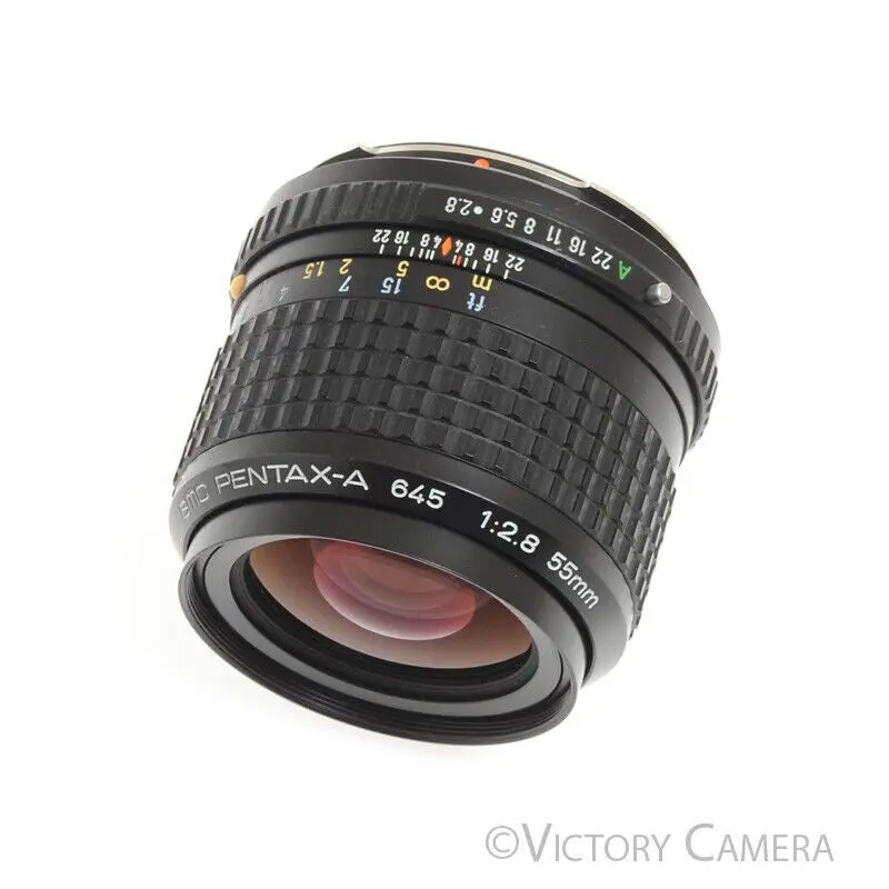 Pentax 645 55mm F2.8 Wide Angle Prime Lens  [EXC+]