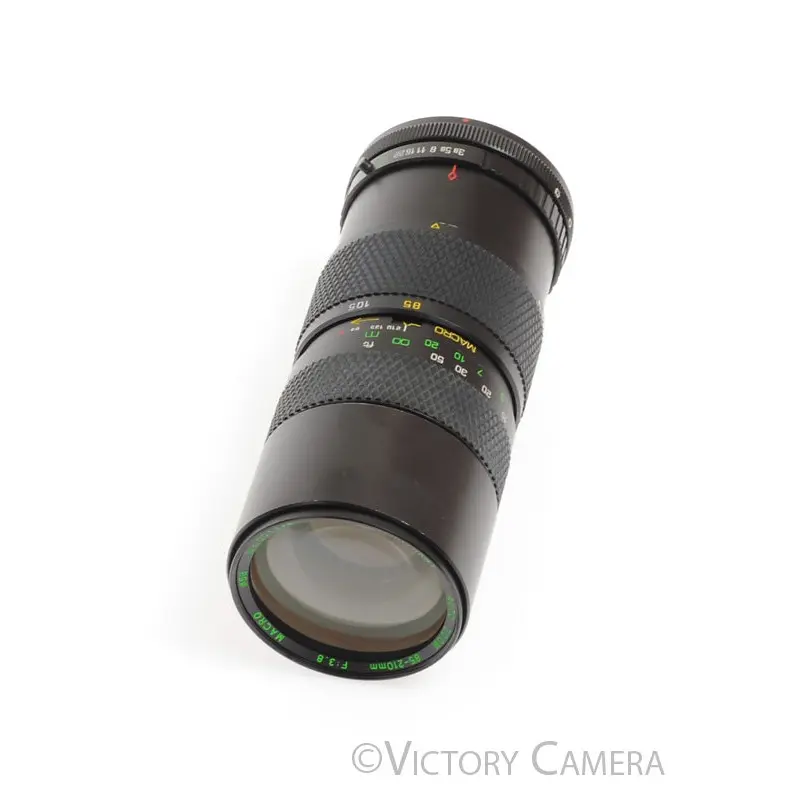 Quantaray MC 85-210mm f3.8 Telephoto Zoom Lens for Canon FD [EXC]