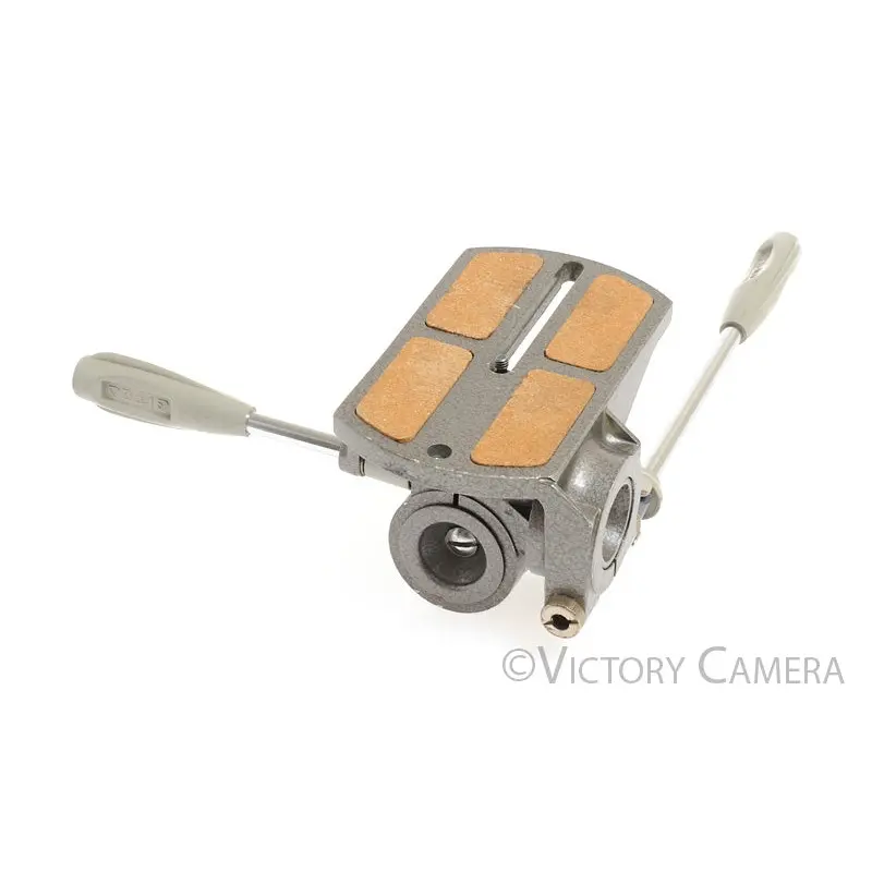 Gitzo PL5 Heavy Duty Low Profile Pan Tilt Tripod Head for Large Format Camera [EXC-]