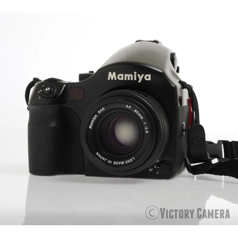 Mamiya 645AF 645 AF 6x4.5 Medium Format Camera w/ 80mm Lens 120 Back [EXC+]
