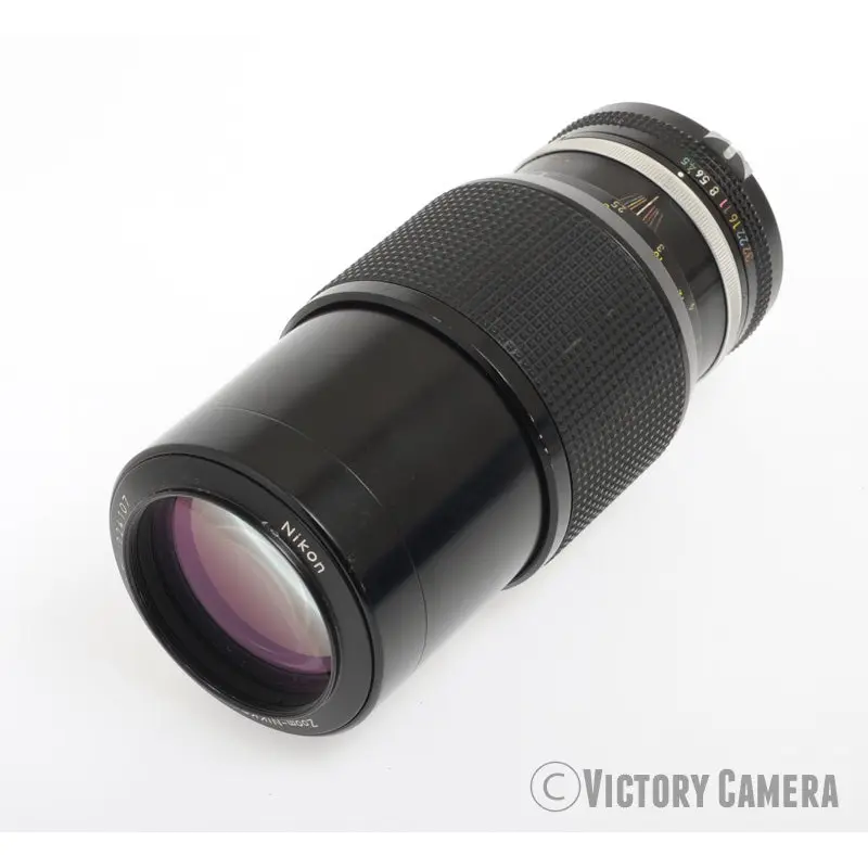Nikon Nikkor 80-200mm f4.5 Non-AI Push Telephoto Zoom Lens -Clean Glass- [EXC]