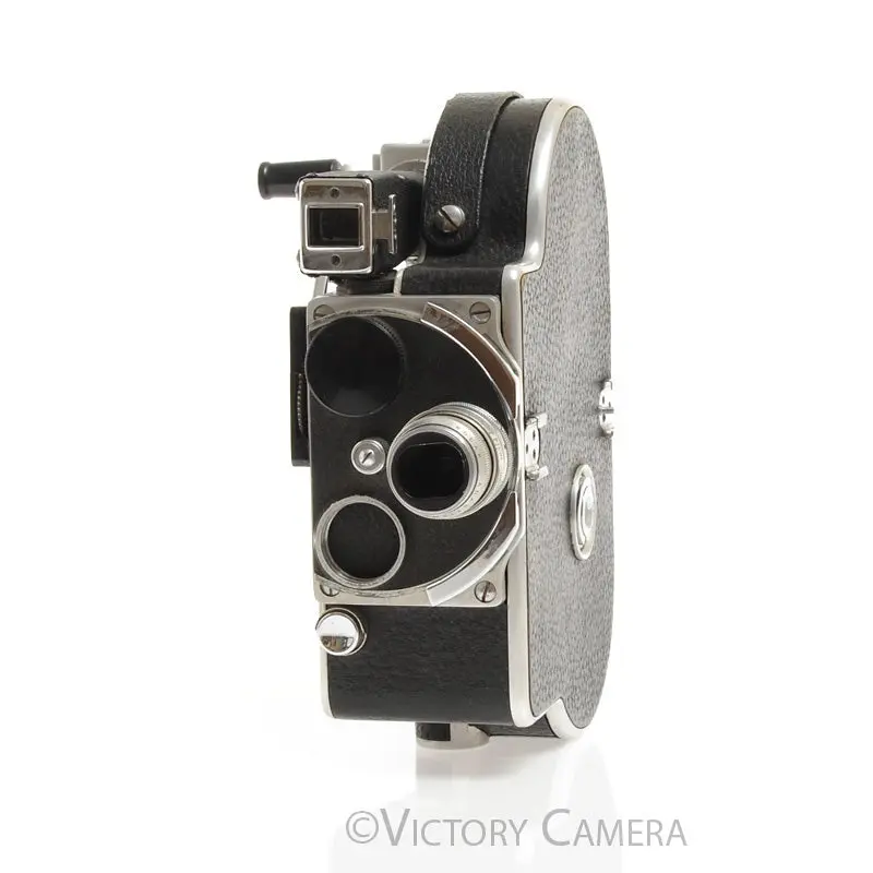 Bolex H16 16mm Motion Picture Film Camera w/ 25mm f1.9 Lens [EXC]