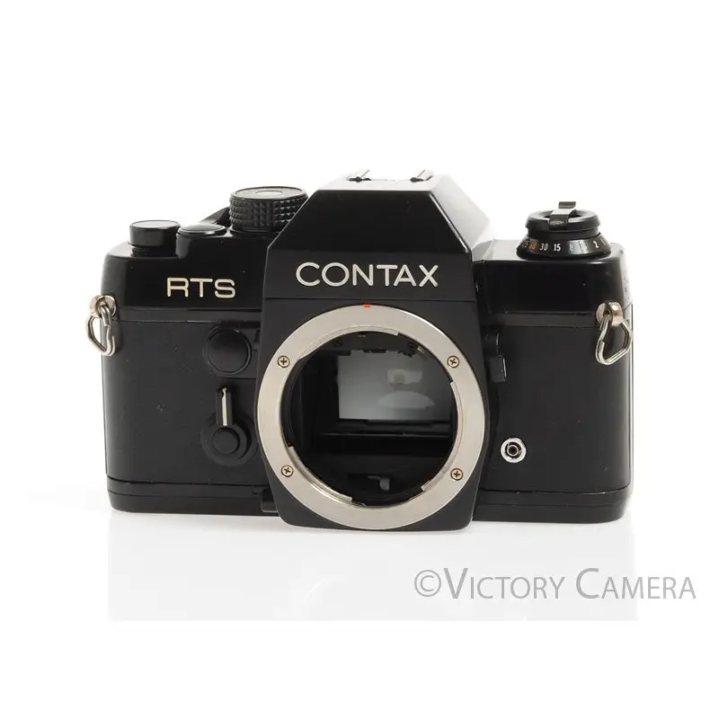 Contax RTS Black 35mm SLR Camera Body for Parts [AS-IS]