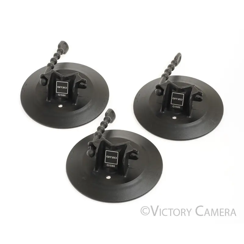 Gitzo G-1586 G1586 All Weather Tripod Shoes (Set of 3) [EXC+]