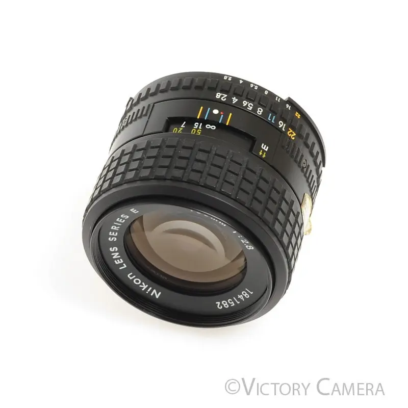 Nikon Series E 100mm f2.8 AI-S Telephoto Portrait Prime Lens [EXC]