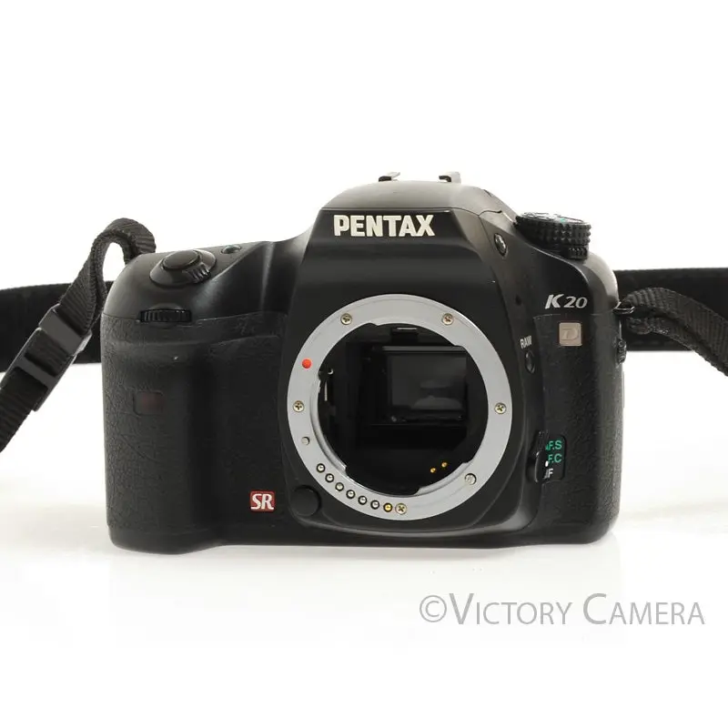 Pentax K20D 14.6MP Digital SLR Camera Body w/ Charger [EXC]