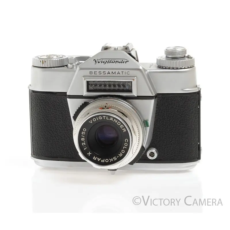 Voigtlander Bessamatic SLR Camera w/ Color-Skopar 50mm f2.8 Lens [EXC-]