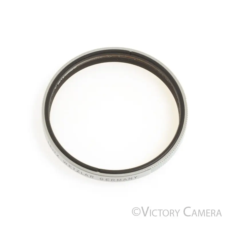 Leica UVa E48 48mm 13330 Leitz POOFX Chrome Filter [EXC+]