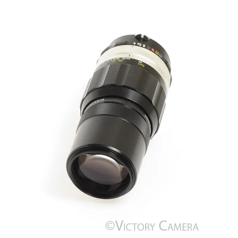 Nikon Nikkor-Q 20cm 200mm f4 Photomic Non-AI Telephoto Prime Lens [EXC+]