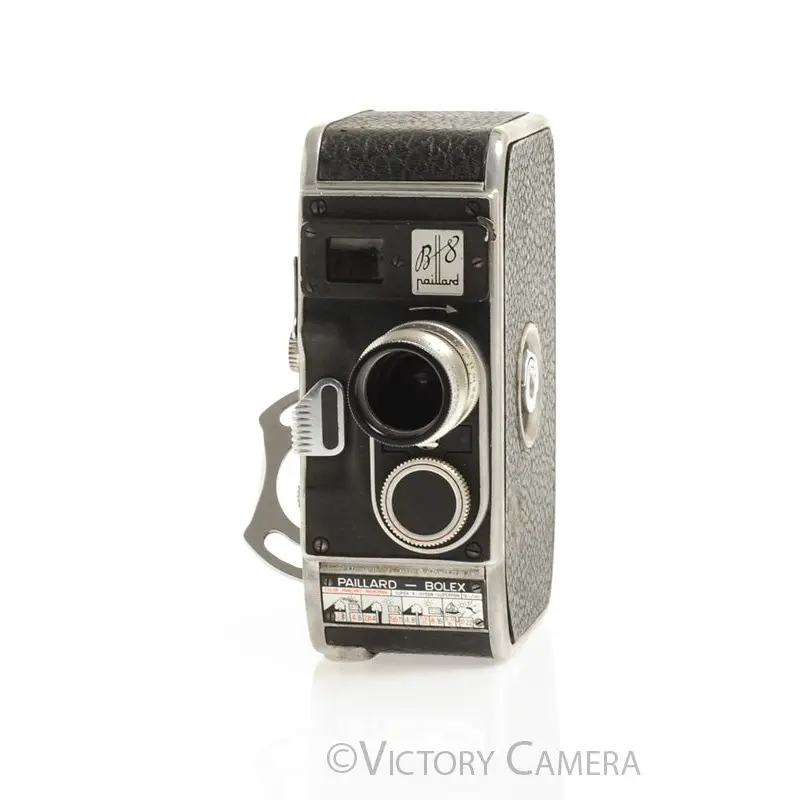 Bolex B8 Double 8mm Film Camera w/ Som Berthiot 13mm f1.9 Lens [EXC-]