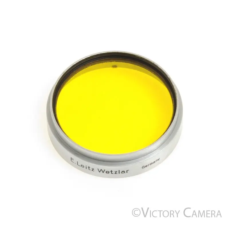 Leica XOOQG A43 2 Yellow Slip on Filter for 5cm f1.5 Summarit Lens  [EXC+]