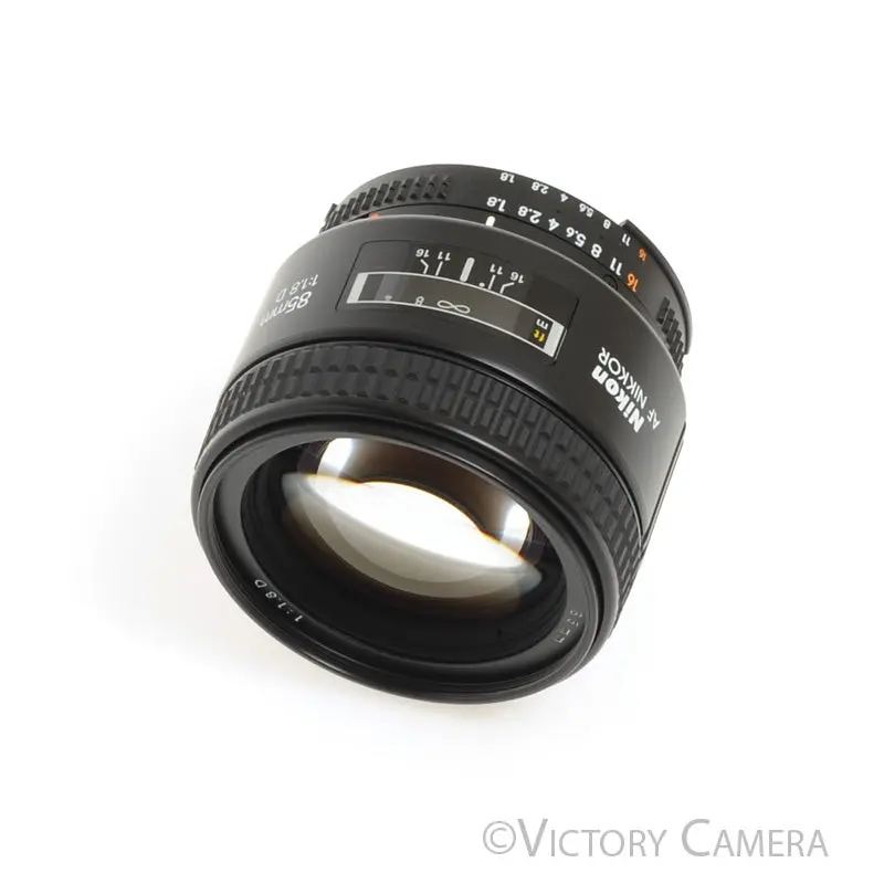 Nikon AF Nikkor 85mm f1.8 D Autofocus Portrait Prime Lens  [EXC+]