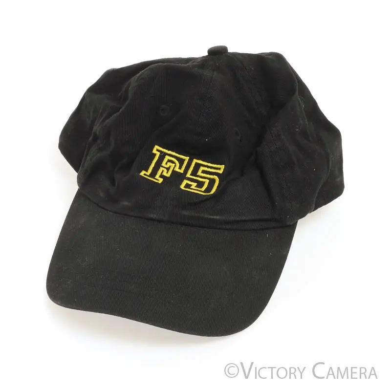 Nikon F5 Black Promotional Baseball Cap Hat -Cool- [EXC]
