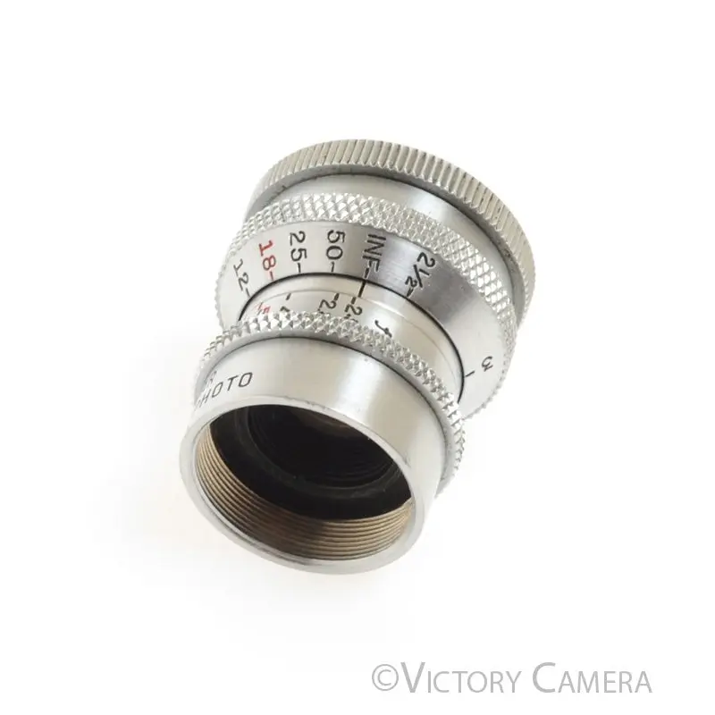 Wollensak Raptar 1" (25.4mm) f2.5 D Mount Cine Lens  [EXC]