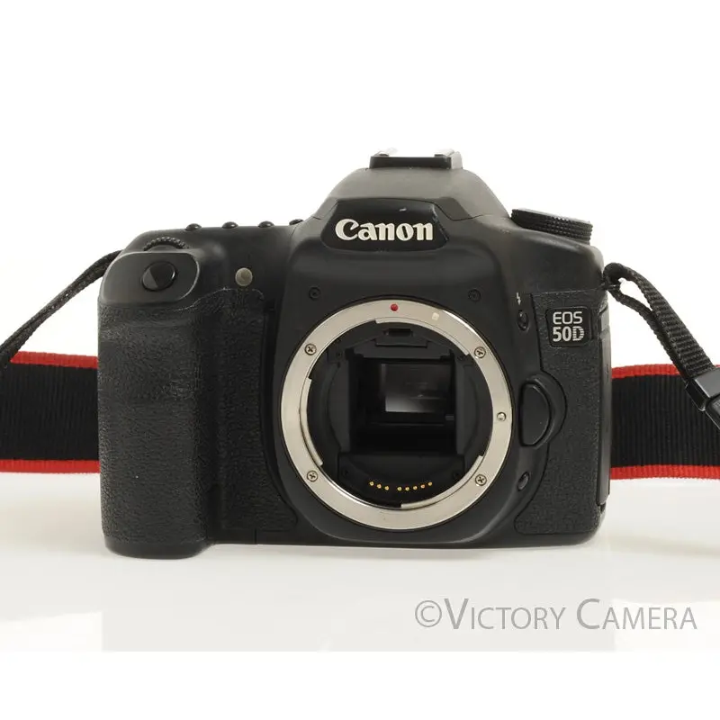 Canon EOS 50D 15.1MP Digital SLR Camera Body w/ Charger  [EXC+]