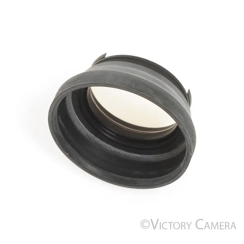 Minox 35EL Rubber Lens Hood / Shade with UV Filter -Clean in Case- [EXC+]