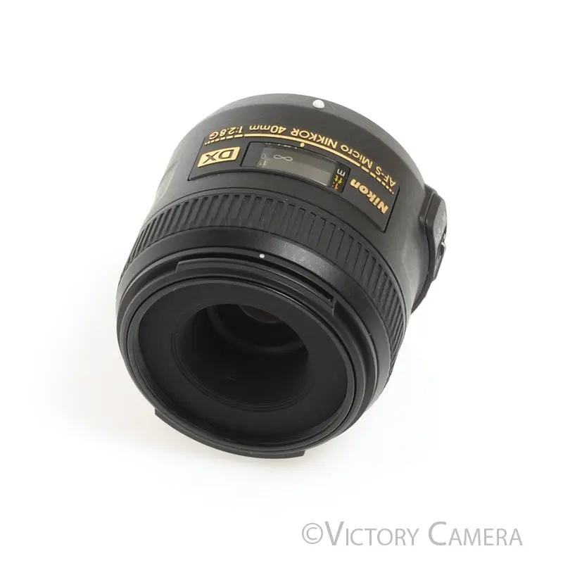 Nikon Micro Nikkor AF-S 40mm f2.8 G DX 1:1 Macro Prime Lens  [EXC+]