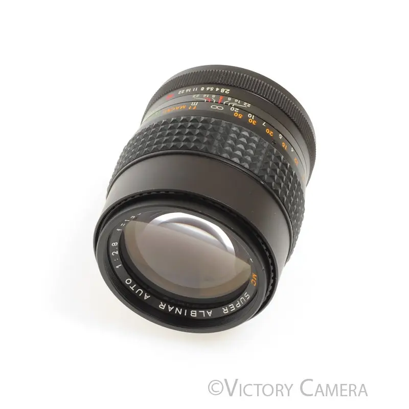 Super Albinar MC 135mm f2.8 Telephoto Prime Lens for Konica AR  [EXC+]