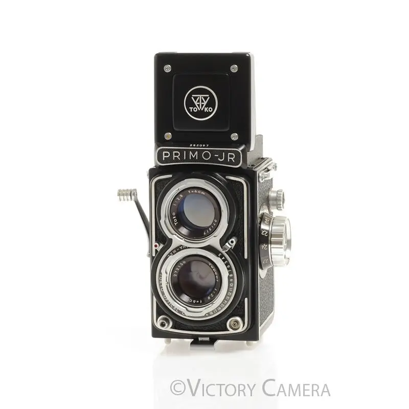 Tokyo Primo JR 4x4 Twin Lens TLR Film Camera w/ Case [EXC]