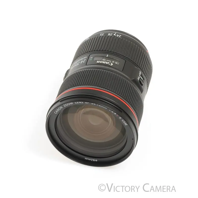 Canon EF EOS 24-70mm f2.8 L II USM Full Frame Zoom Lens w/ Shade [MINT]