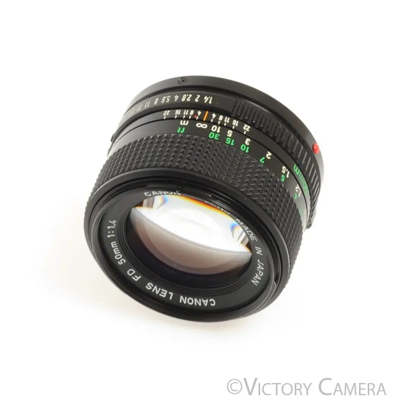 Canon FD 50mm f1.4 (late version) Fast Prime Lens [EX]