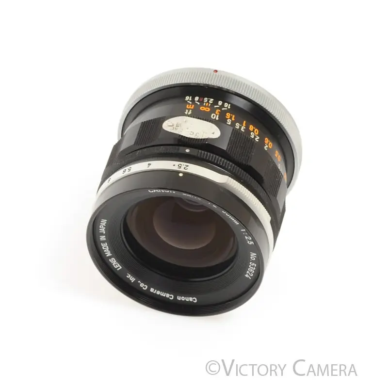 Canon FL 35mm f2.5 Wide Angle Prime Lens for FL/FD  [GOOD]