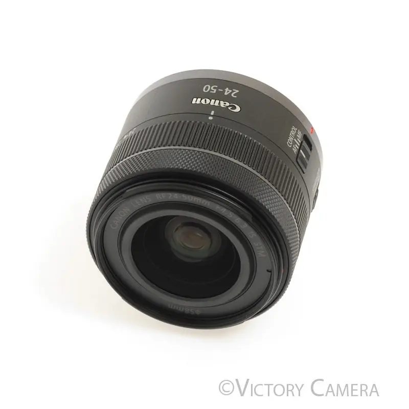 Canon RF 24-50mm f4.5-6.3 IS STM Mirrorless Zoom Lens -- [MINT]