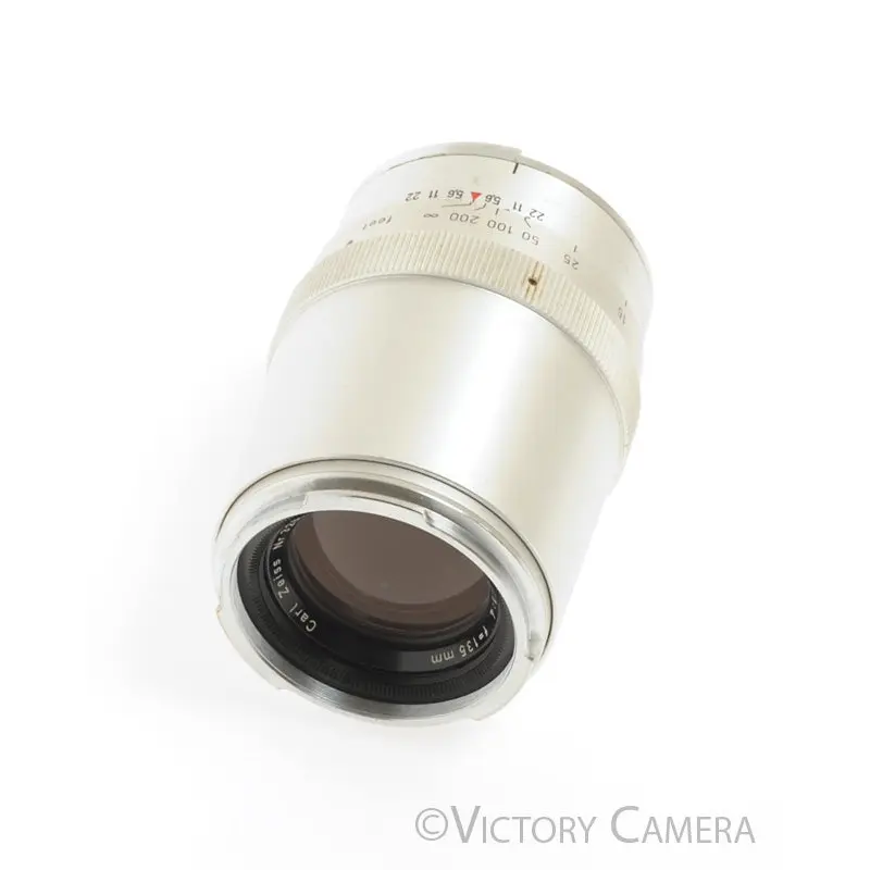 Carl Zeiss Sonnar 135mm f4 Telephoto Prime Lens for Contarex [EX+]